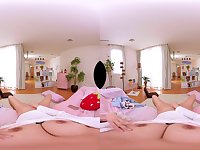 Special POV pussy rubbing and masturbation in VR video